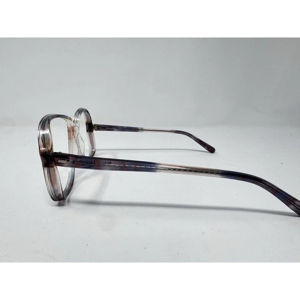 Vintage UNIVIS Metro Eyeglass Frames BLU Pink Blue Fade 48-12-140